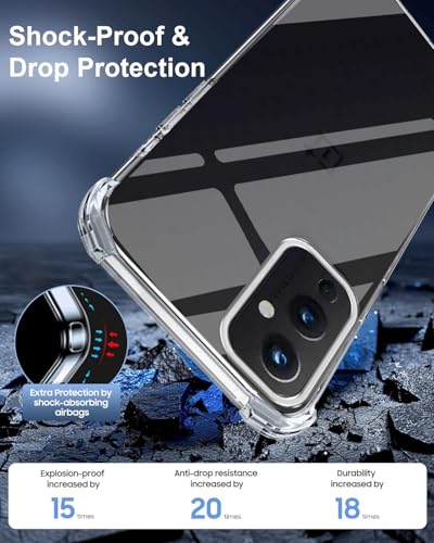 Image of Jkobi Back Cover for OnePlus 9 (Shockproof Crystal Clear Anti Yellow Case | Drop & Camera Protection | Hard Polycarbonate)