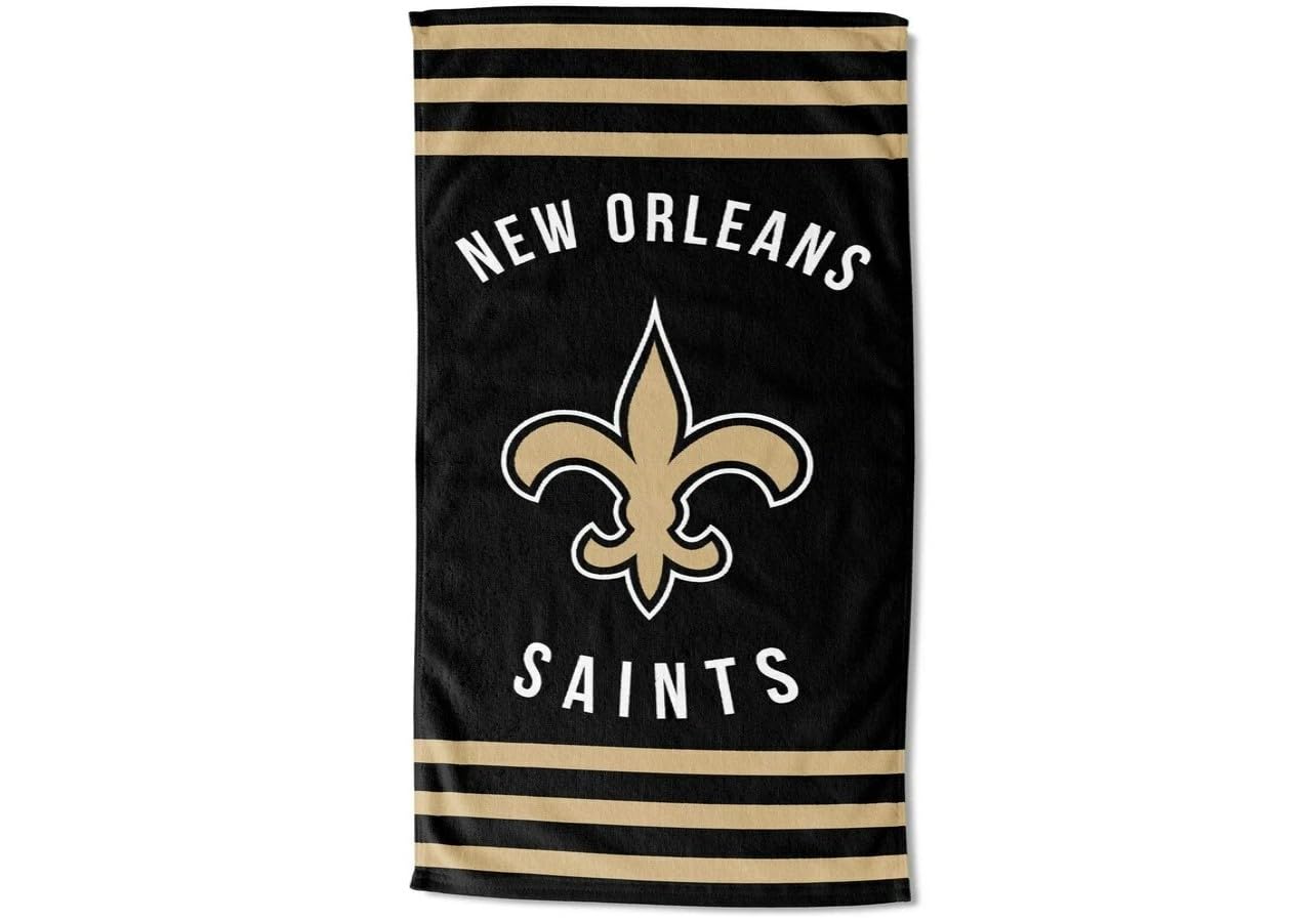 Northwest NFL Jacksonville Jaguars Beach Towel, 30" x 60", Stripes