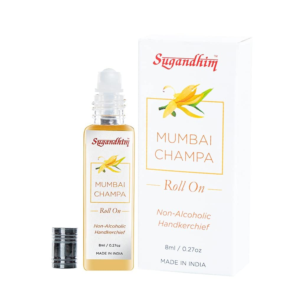 Sugandhim Unisex Roll On Attar Ittar Mumbai Champa, 8 Ml-image-26