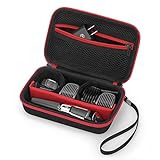 Yinke トラベル収納ケース フィリップス Norelco Multigroom Series 3000/5000、MG3740/40、MG5910/49用 - ひげトリマー、アタッチメント、フェイス&イヤーヘアトリマー、バリカンシェーバー用の保護オーガナイザー