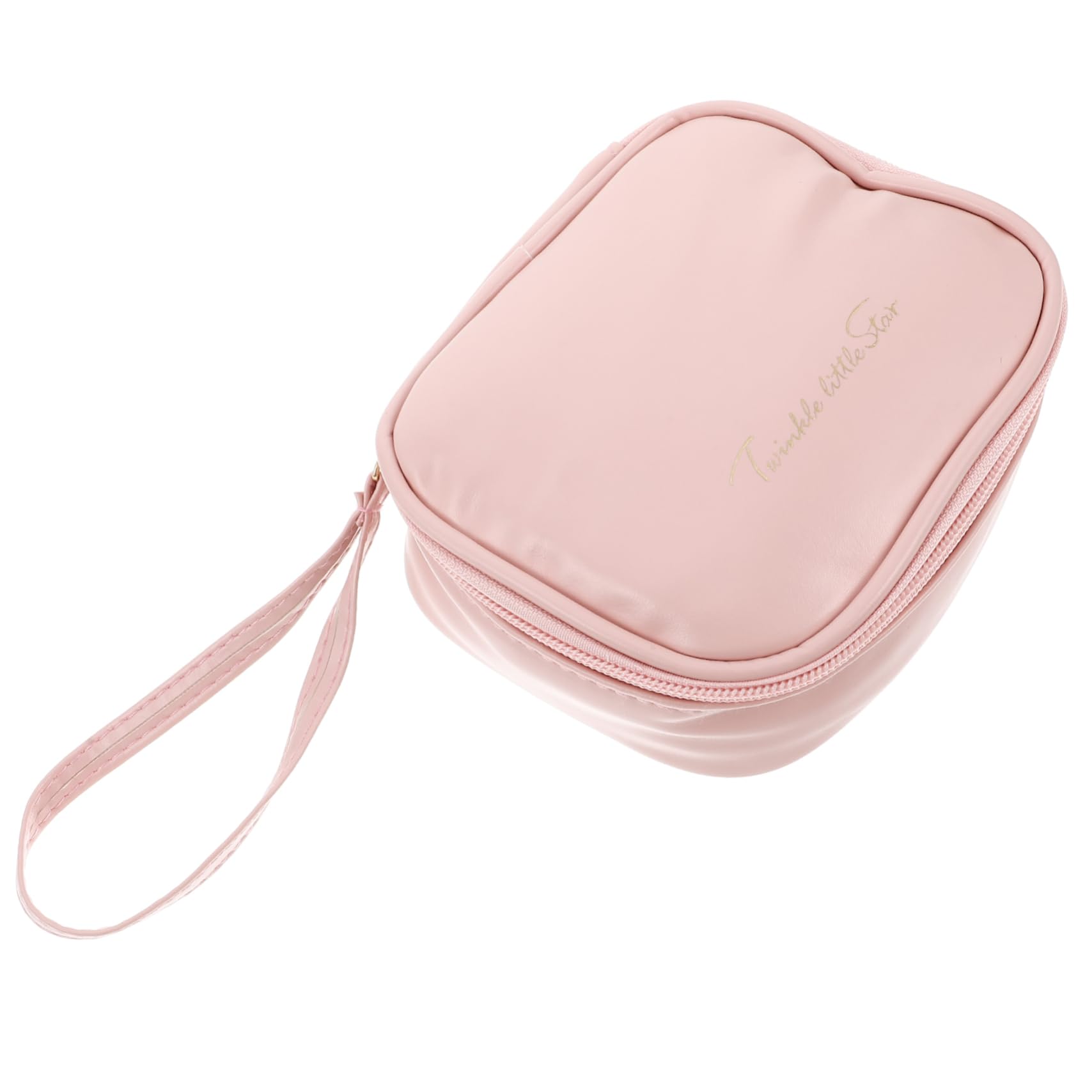 OHPHCALL High Capacity Sanitary Napkin Storage Bag by Zipper Pouch for Sanitary Pads Diapers Outdoor Use Pink