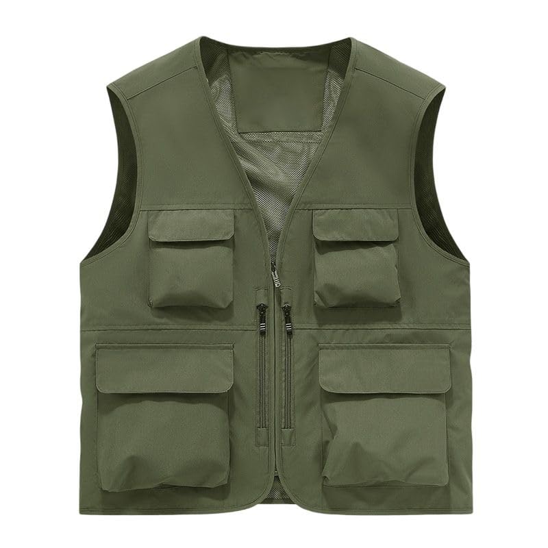 Veste sans manches homme à col montant pour ranger tous vos objets