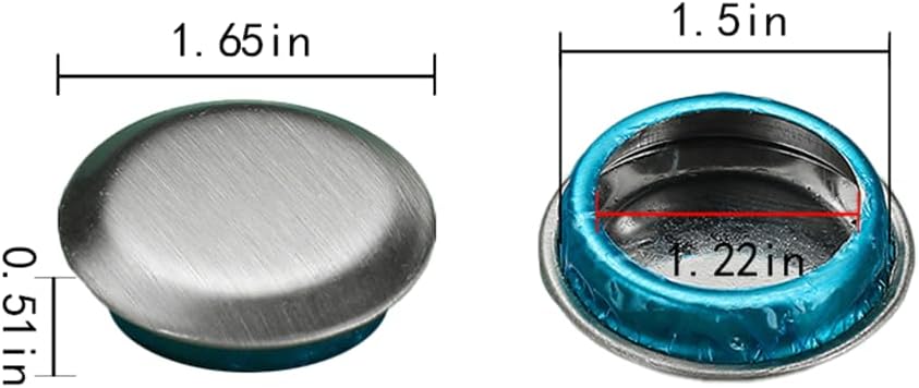 Sink Hole Cover Stainless Steel for Dia 1.5-Inch Kitchen Faucet Hole Cove Brushed Nickel