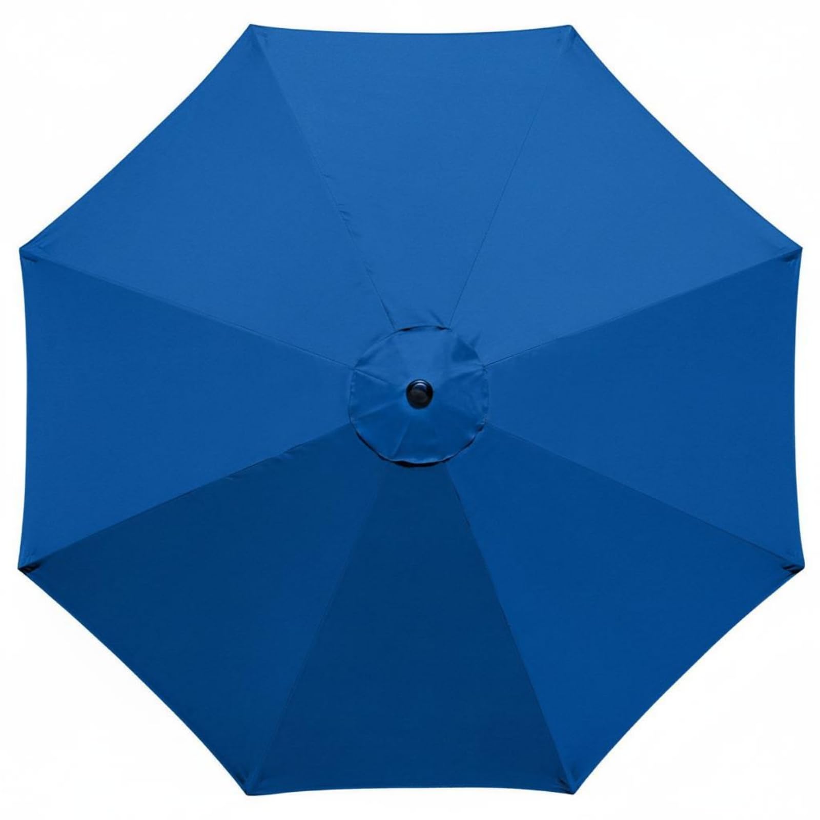 8-Rib Patio Umbrella Canopy Sun Protection Patio Umbrella Replacement Canopy Thick Material Garden Sunshade Cover for Backyard, Poolside, Royal Blue | Home & Garden-image-26
