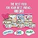 Weruva B.F.OMG - Best Feline Friend Oh My Gravy!, Tuna & Beef Baby Cakes with Tuna & Beef in Gravy Cat Food, 3oz Pouch (Pack of 12), Purple (0152)