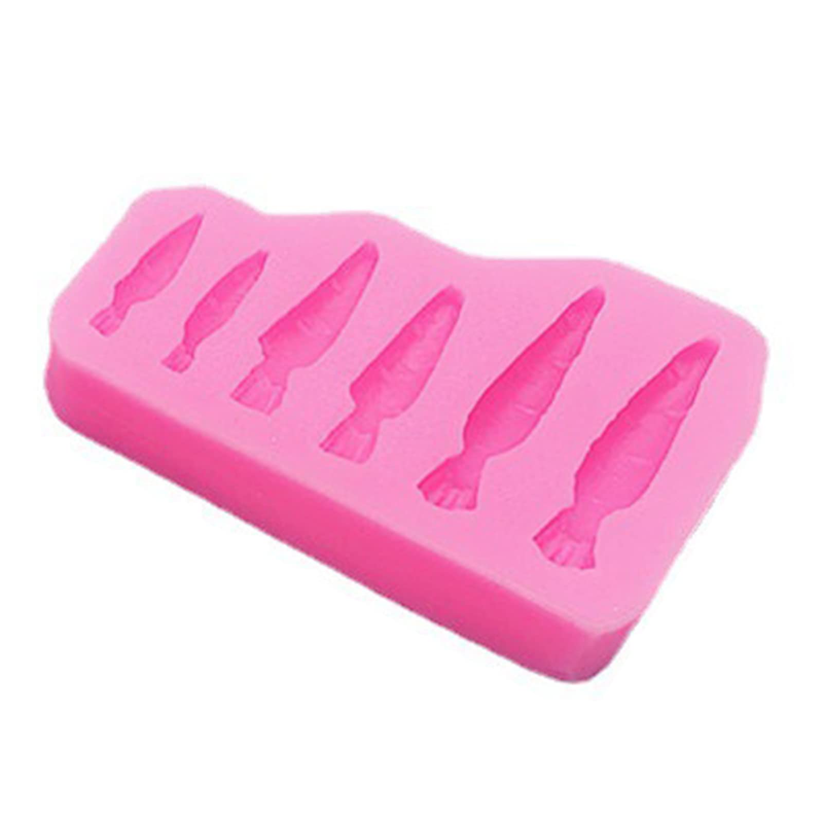 carotoe Easter Carrot Silicone Mold For Baking Cake Fondant Candy Chocolate Decor