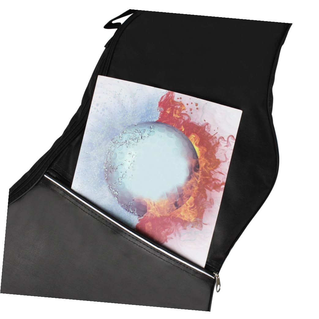Homoyoyo Borsa Porta-basso Oxford con Imbottitura Spessa, Tracolla Regolabile e Tasca Extra per Accessori, Custodia Leggera per Trasporto e Protezione Basso Elettrico, Adatta per