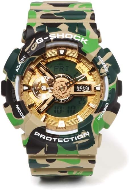 G-ShockCASIO G-Shock GA-110APE CAMO Collaboration BAPE XXV” 25TH Anniversary Exclusive Watch (Japan Domestic Genuine Products)