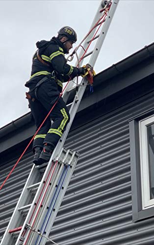 Lock Jaw Ladder Grip (1 unit), Fits on Gutters in 5 seconds, Slide Lock, Height Safety Device used by Swedish Fire and Rescue, Ladder Stabilizer, Ladder Gutter Clip, Protects Gutters