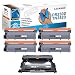 Produktbild LOSMANN 4x Toner & 1x Trommel Kompatibel zu Brother TN2320 DR2300 für Brother HL-L 2380 DW DCP-L 2500 D DCP-L 2500 Series DCP-L 2520 DW DCP-L 2540 DN MFC-L 2703 DW MFC-L2720DW MFC-L2740CW MFC-L2740 DW