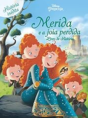 Capa de Disney Livro de História "Merida e a Joia Perdida" Ed.02