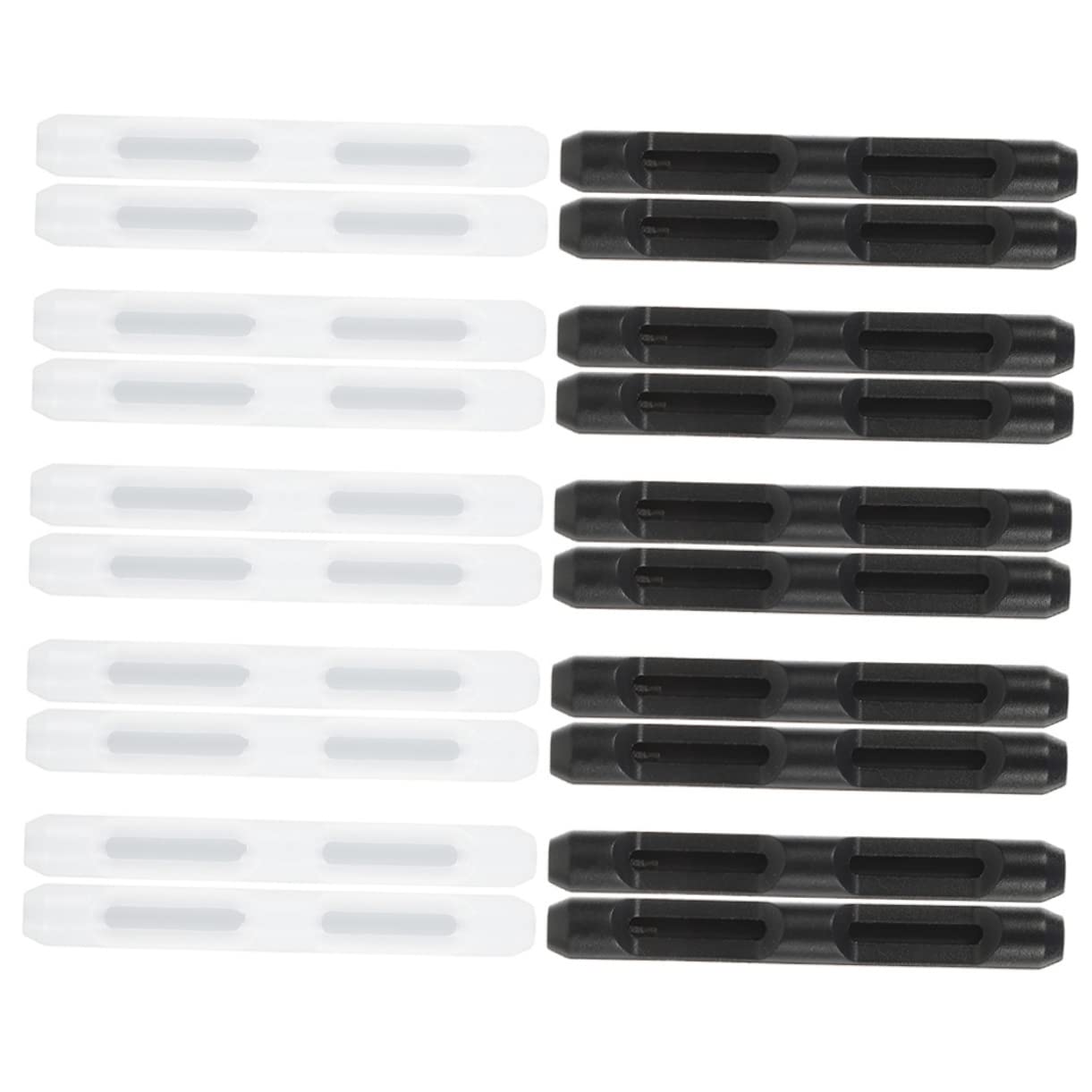 KOMBIUDA Leg Covers 10 Pairs Non-slip Eyeglass End Tips Silicone Ear Grips for Sports Ear Cushions