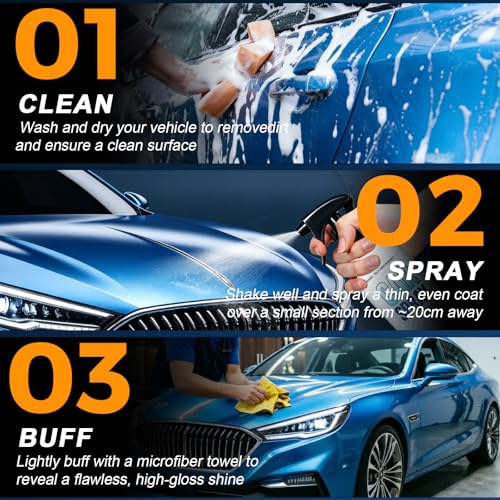 Ovenclear Nano Ceramic Coating Spray, High-Gloss Paint Protection — view 6