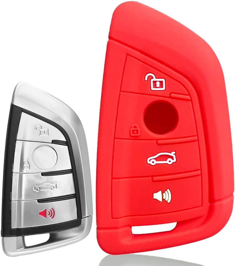 for BMW 525Li 530Li 535Le 320Li 325Li 330Li 225i 120i 125i X1 X2 X3 X4 X5 X6 X7 Silicone Key Cover Shell Case image 3