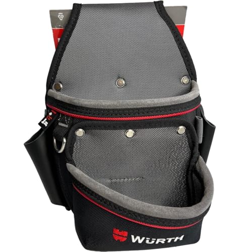 Wurth Borsa Per Carpentiere 0715930211 Professional Tool Bag, Black
