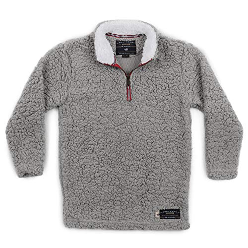 Image of Southern Marsh Youth's Appalachian Pile Pullover - Classic Comfortable Outerwear