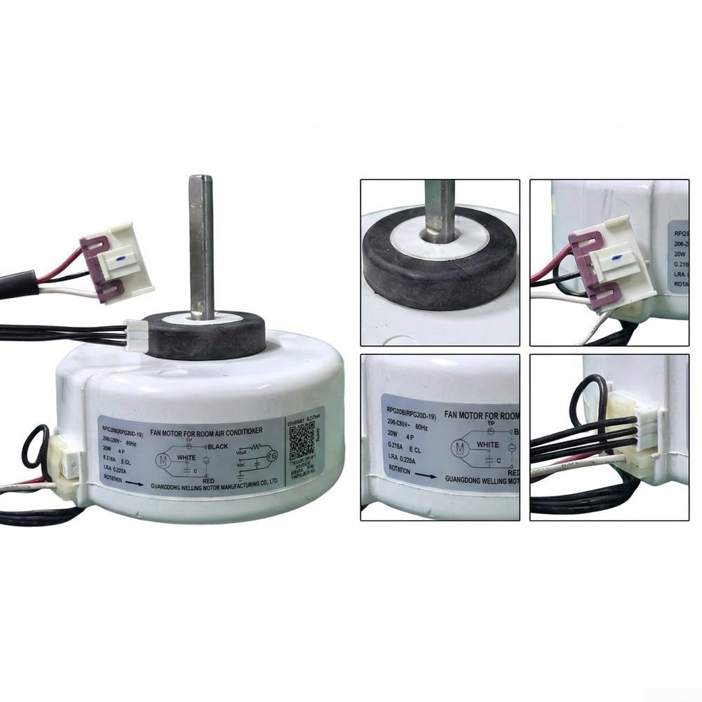 Motor Ventilador Condensador 20W Bajo 60Hz Motor Ventilador Condensador