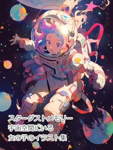 スターダストメモリー宇宙空間にいる女の子のイラスト集