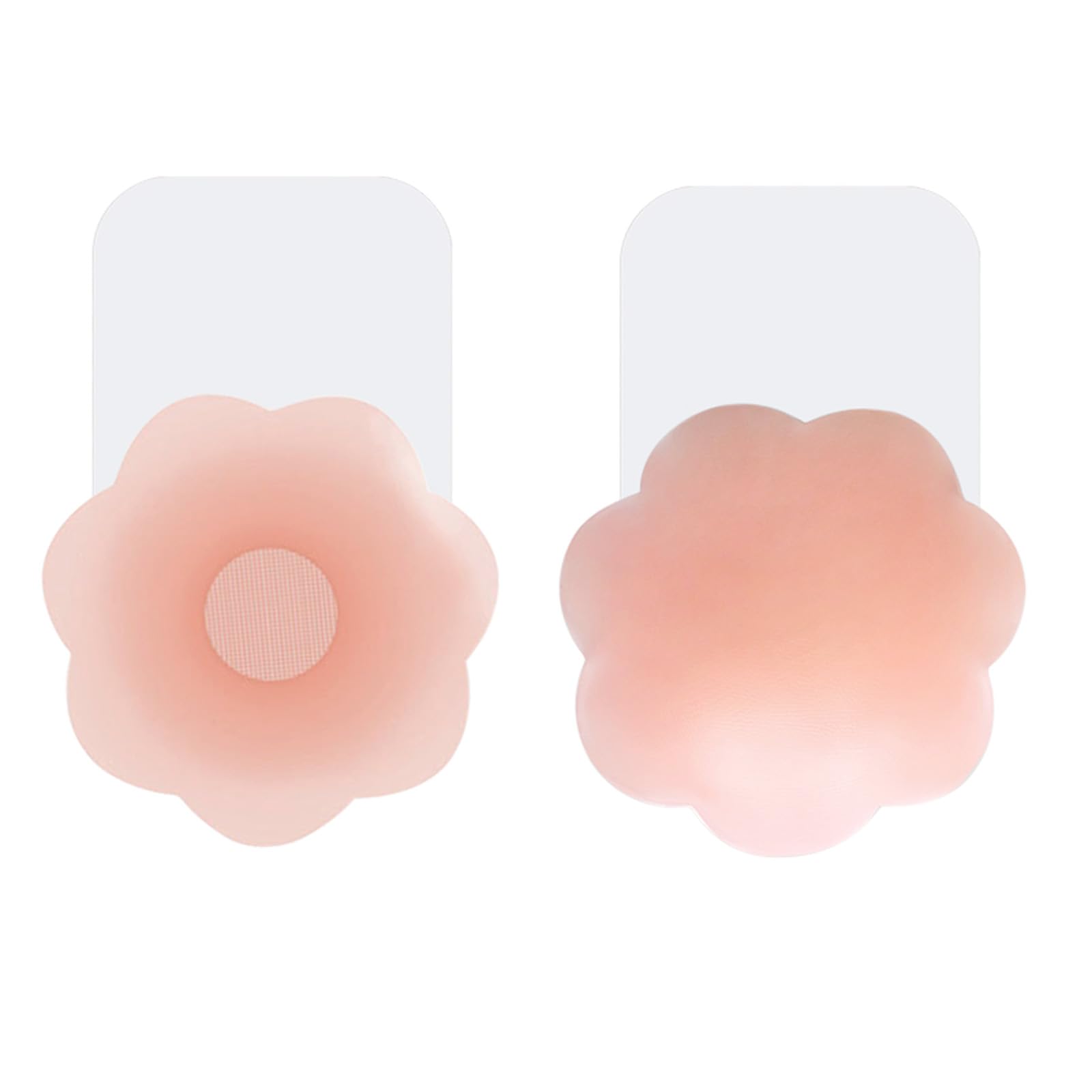 MakoneNipple Covers Invisible Silicone Bra Stick On Bar For Women, Reusable Breathable Skin-Friendly Backless Bras For Party, Bar, Wedding, Beach, Evening Dress And Everyday Wearing