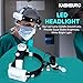 KASHSURG 10 Watt ENT Surgical LED Headlight for Doctors Hospital and Multi Purpose (Adjustable Focus of Light).