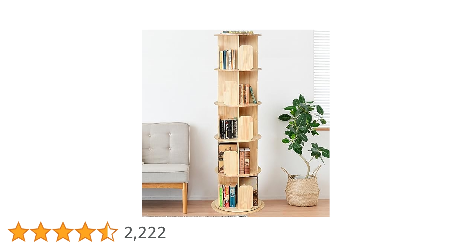 [山善] 本棚 (回転式本棚) 絵本棚 TKR-NA Y52 Amazon｜山善(YAMAZEN) 本棚 (回転式本棚) 絵本棚 天板に物が