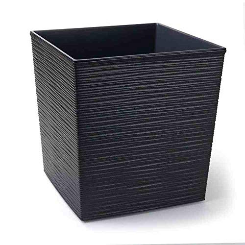 Siena Garden Pflanzgefäß Biron graphit Kunststoff 40 cm