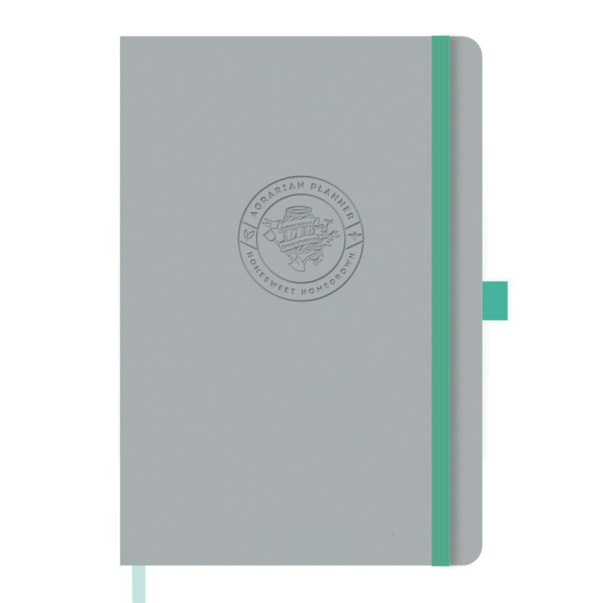 Homesweet Homegrown Garden Planner: Slate Grey