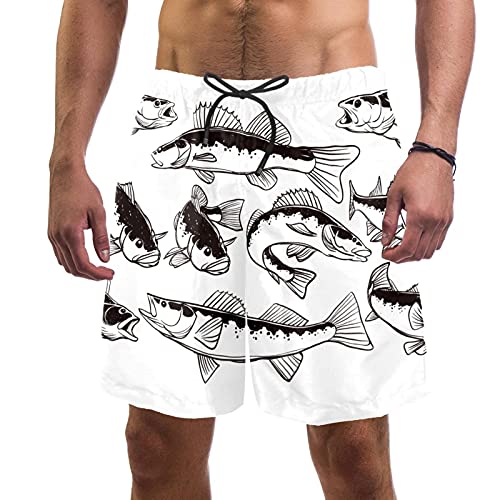 Short de bain pour homme de qualité supérieure, doublure respirante et finitions soignées