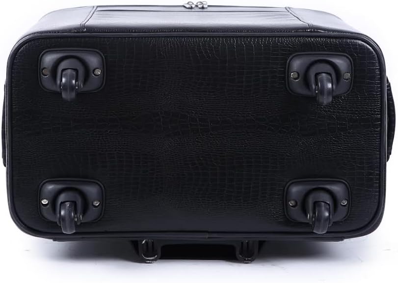 P60921 Case Deluxe Hardside Spinner Roller Bag 15x12x14.5 for Most Sergers