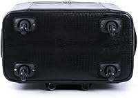 Vista 3 de P60921 Case Deluxe Hardside Spinner Roller Bag 15x12x14.5 para la mayoría de los sergers, Negro -, Bolsa de rodillos