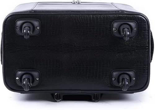 Miniatura 3 de P60921 Case Deluxe Hardside Spinner Roller Bag 15x12x14.5 para la mayoría de los sergers, Negro -, Bolsa de rodillos