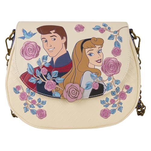Loungefly Disney Princess Aurora & Prince Phillip Crossbody Bag