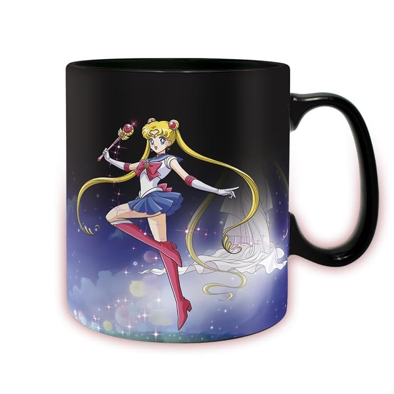 Sailor Moon Sailor & Chibi - Taza Efecto Térmico Sin clasificar Taza multicolor cerámica