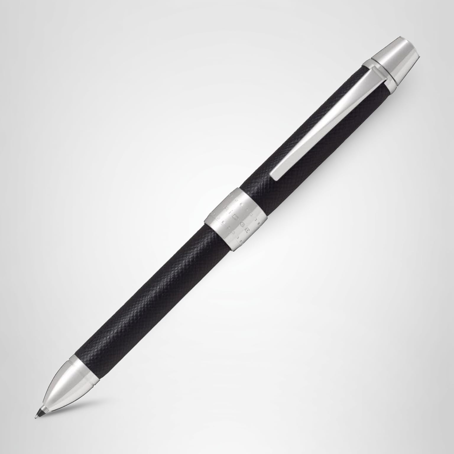 【新品未使用】PILOT RiDGE 2本セット 高級多機能ペン Amazon | Pilot パイロット 2+1リッジ レザー ブラック BTHR-3SL-B 多