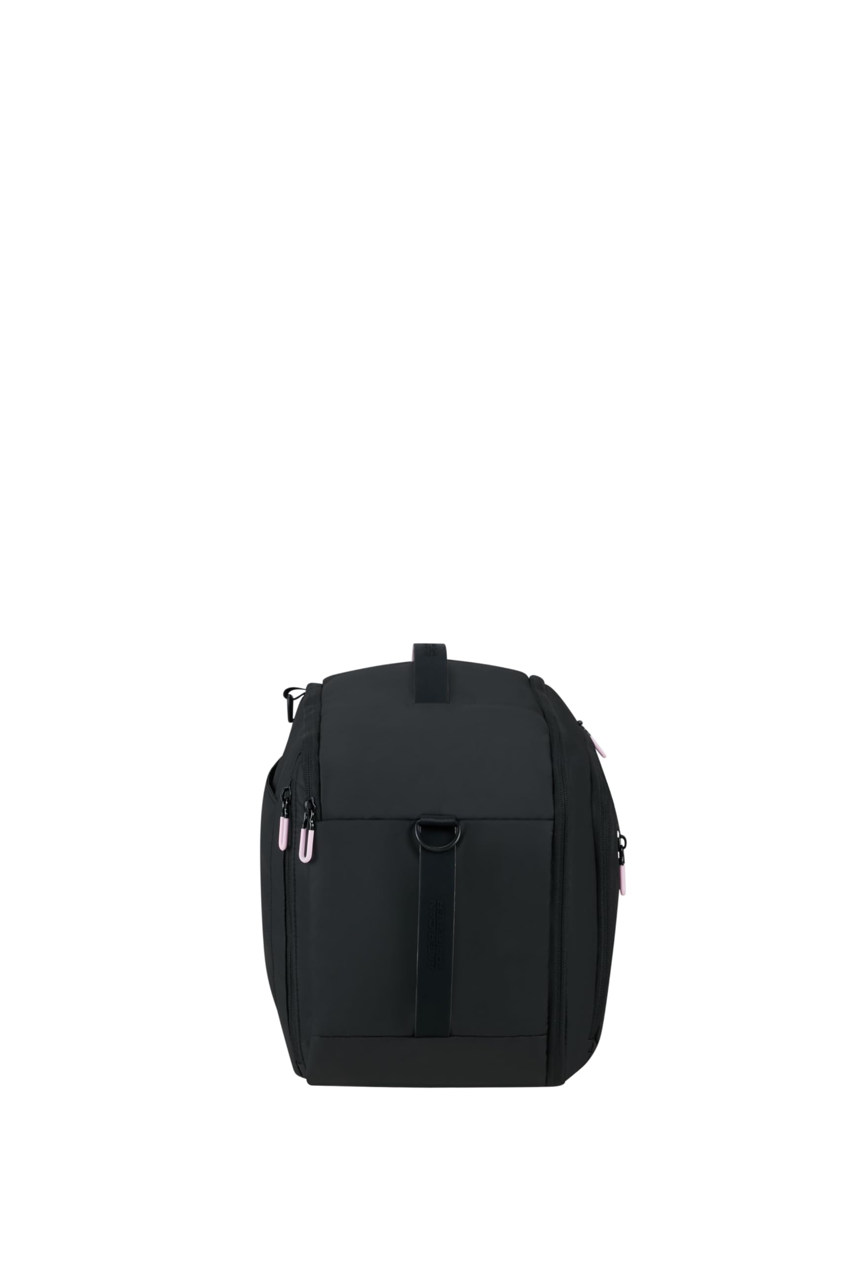 American Tourister Puffypop - Bagaglio a Mano da Sottosedile Donna (40 x 25 x 20 cm, 21 L, 0.70 kg) - Borsa da Cabina Versatile 3-Way, Zaino Aereo con Scomparto Laptop 14" - Nero