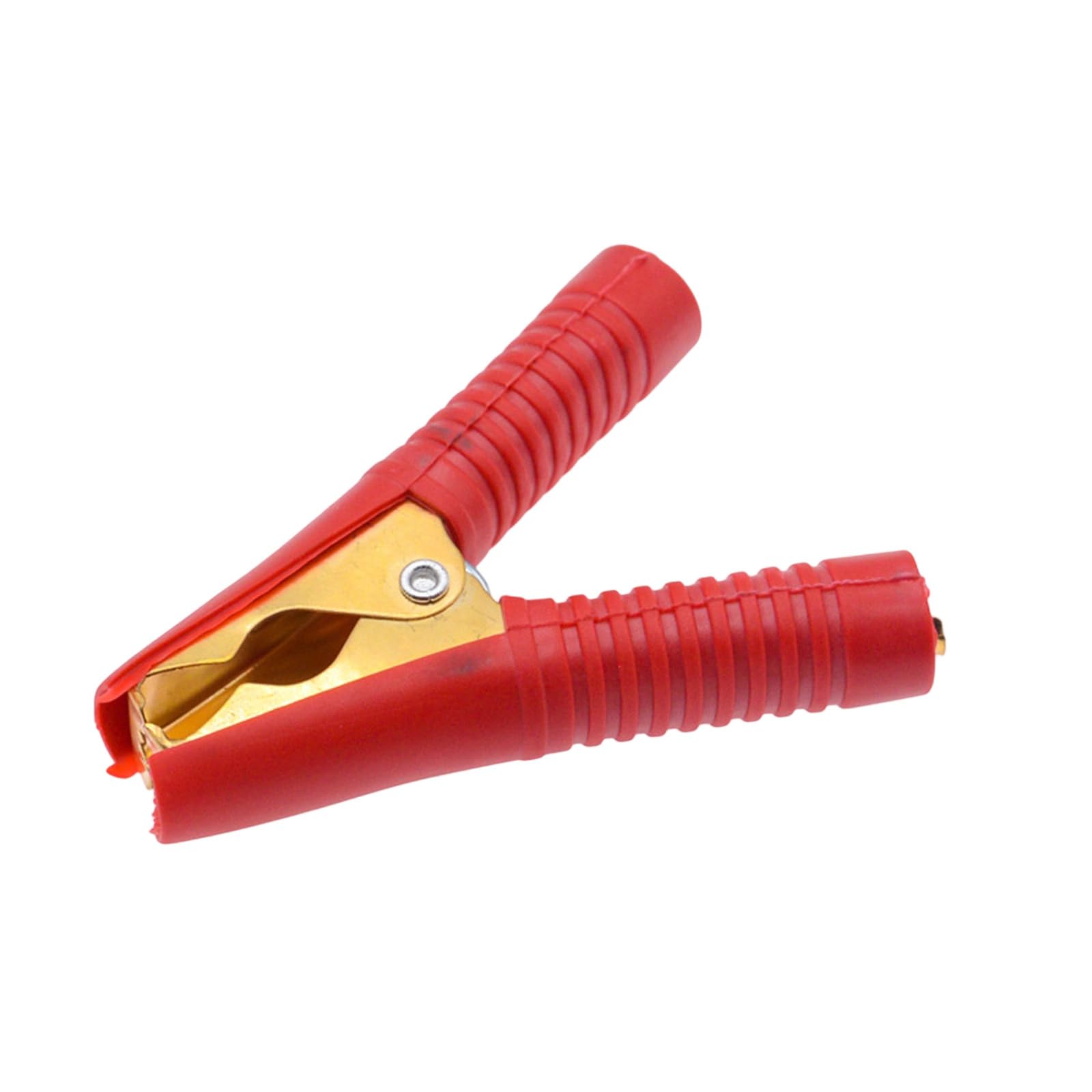 Kelisdi 100A 90Mm Red Multipurpose Clip Clamps 100A To 500A With Insulated Handles For Automotive Marine And Power Tool Applications Copper Battery Terminals Clamps