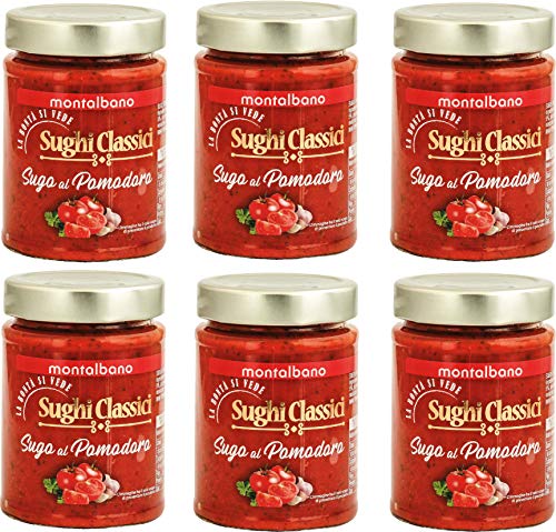 MONTALBANO Sugo al Pomodoro per Pasta e Primi
