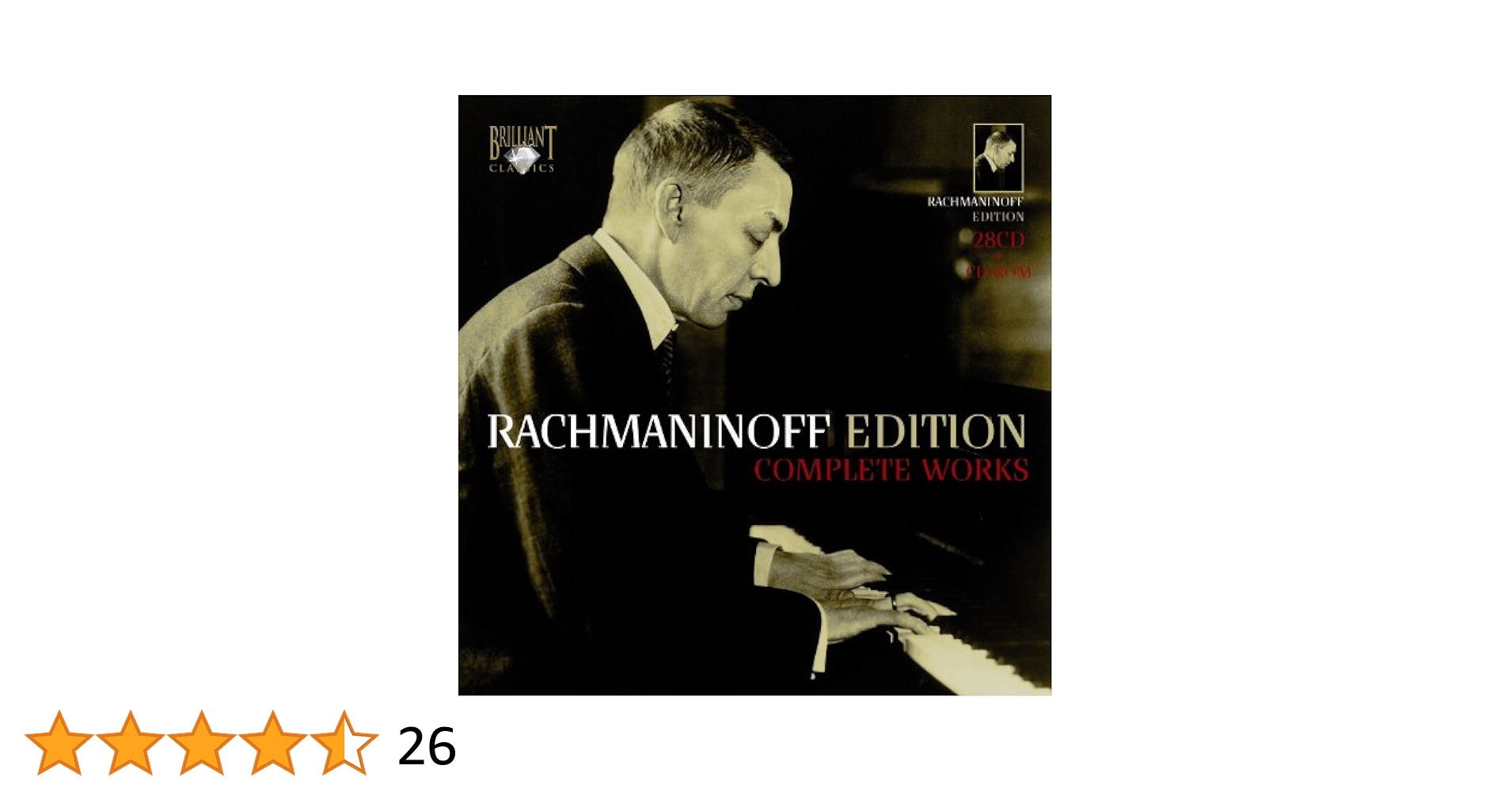 ラフマニノフ　THE COMPLETE WORKS Rachmaninov: The Complete Works (32 CD): Various Artists