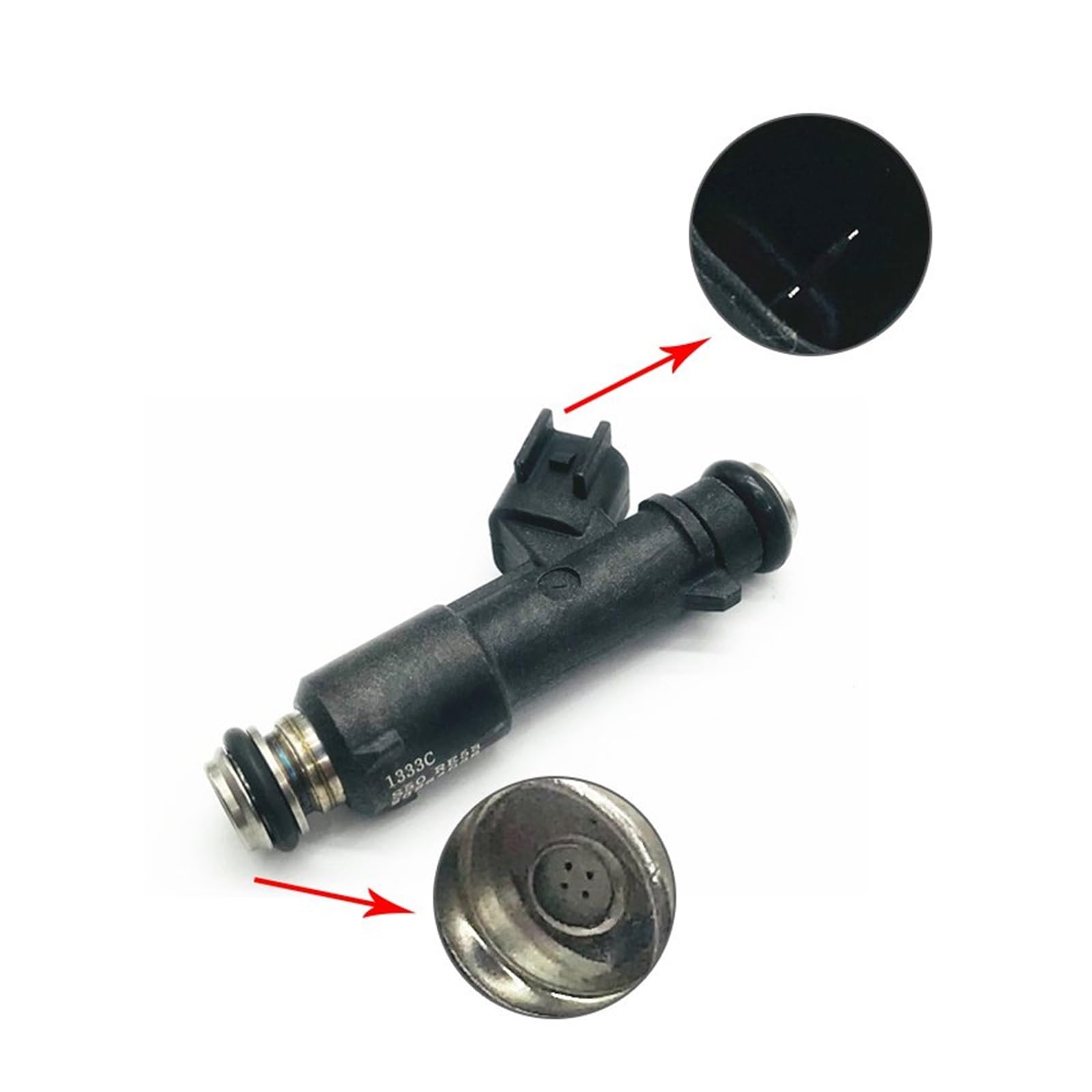 Boquilla Aceite Combustible OEM 28264039 2826 4039 2826-4039 4 Uds para Boquilla Repuesto Pulverización Coche Inyectores Gasolina Sistema Combustible Pieza Repuesto Boquilla Inyector