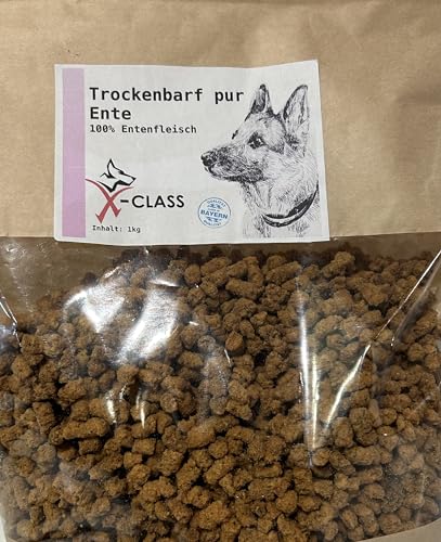 Trockenbarf Ente pur, Trocken-Barf aus 100% Entenfleisch 1kg