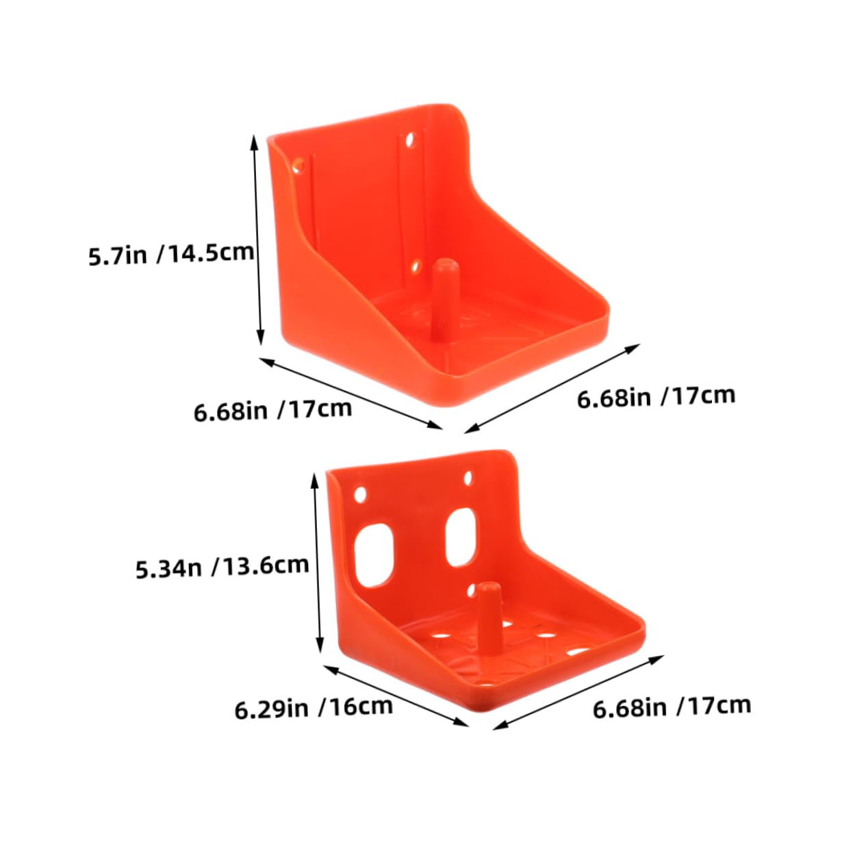 HOLIDYOYO 2pcs Mineral Salt Block Holder Livestock Salt Block Rack Horse Salt Block for Healthy Livestock Feeding