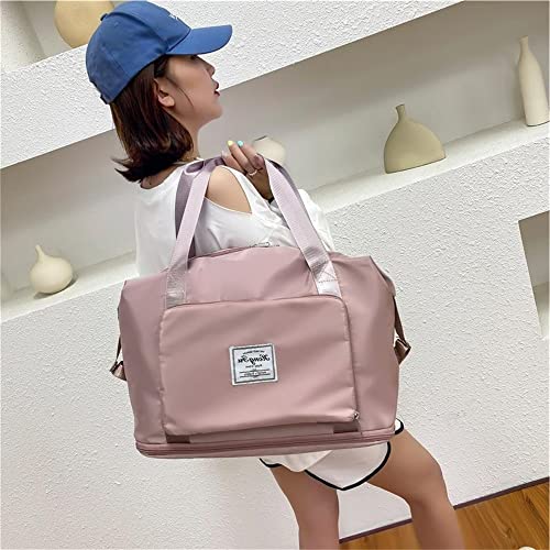 Shoulder Bag Capacity Folding Bags Waterproof Luggage Tote Handbag Duffle Bag Gym Yoga Storage4