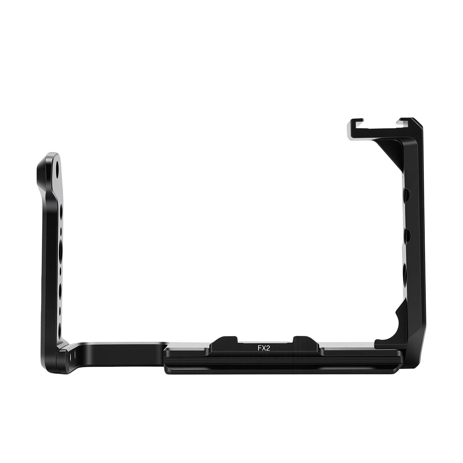 Gabbia per Fotocamera FX2 Telaio Resistente in Lega di Alluminio per Fotografia Professionale e Produzione Video 143x100x61mm