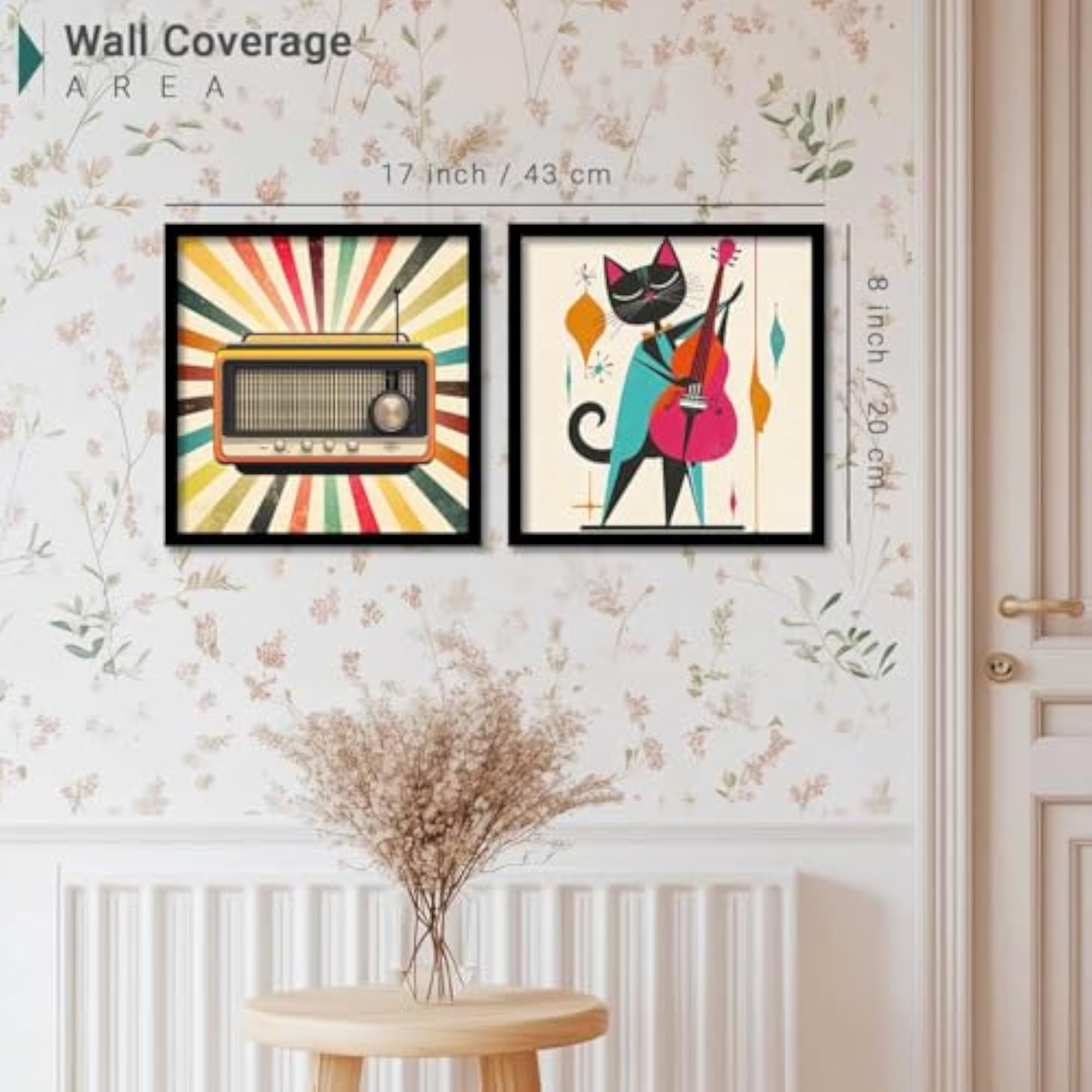 Music Wall Art Painting, Modern Frames for Home Décor