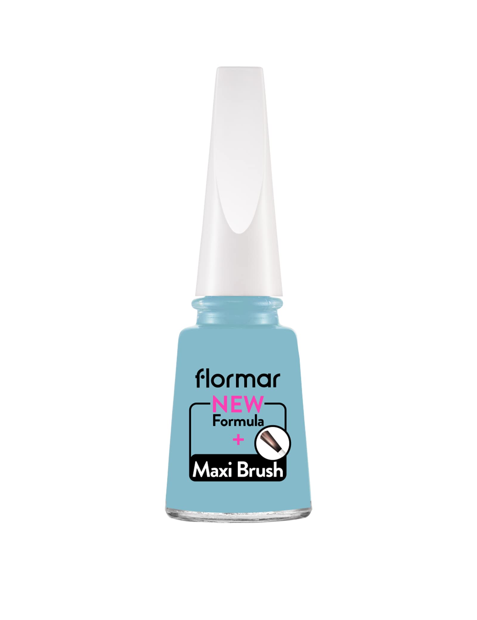Flormar Nail Enamel Yüksek Pigmentli & Parlak Bitişli Oje Fne-423 Baby Blue