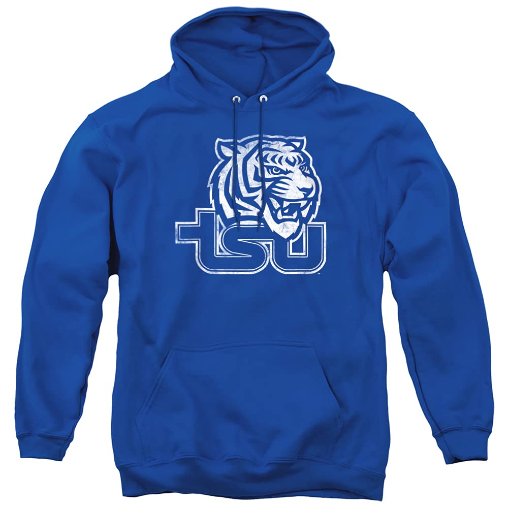 LOGOVISION Official Collegiate Distressed Primary Logo Adult Pullover Hoodie Collection — view 352