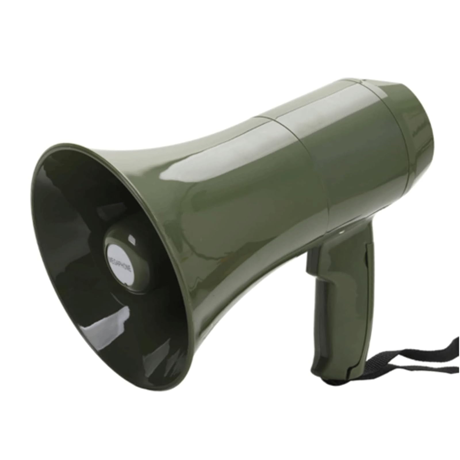 POCHY Moda Megáfono Megáfonos portátiles Sirena incorporada Megáfonos de Mano Control de Volumen Ajustable Altavoz de megáfono 15w Altavoz de megáfono para Exteriores Bonito