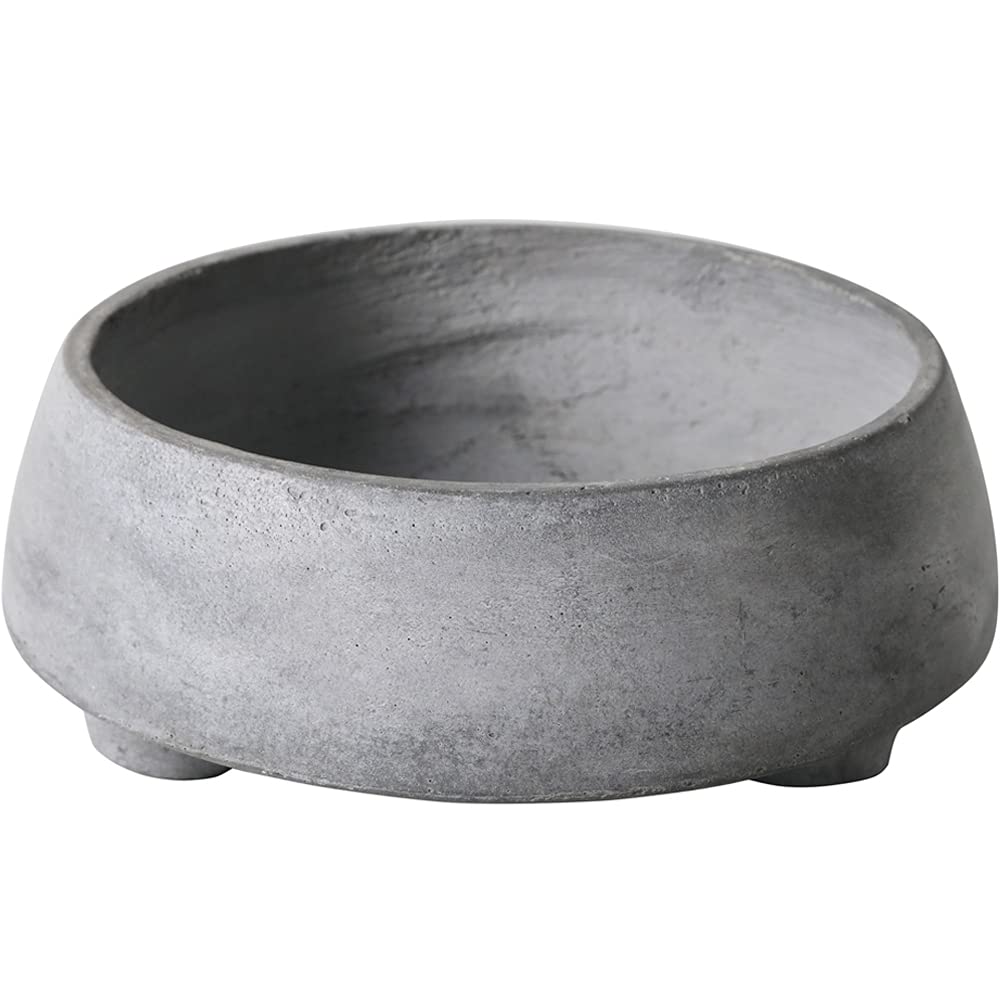 Buy Worth Garden 12 Inch Round Succulents Bowl Planter with Legs Cement
