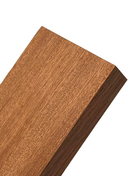 Exotic Wood Zone | Sapele Wood Electric/Bass Guitar Neck Blanks | Luthier Tonewoods | Tonewood Suppliers (32" x 4" x 2", Sapele)
