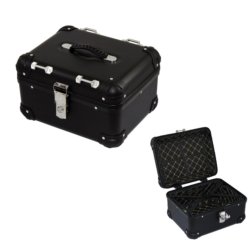 Amazon | オートバイ用 リアボックス トップケース 28L ブラック
